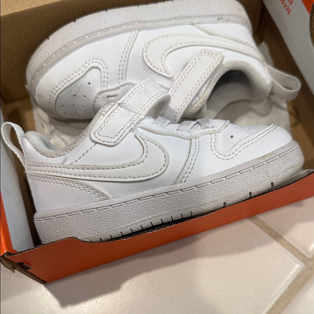 Kids White Sneakers